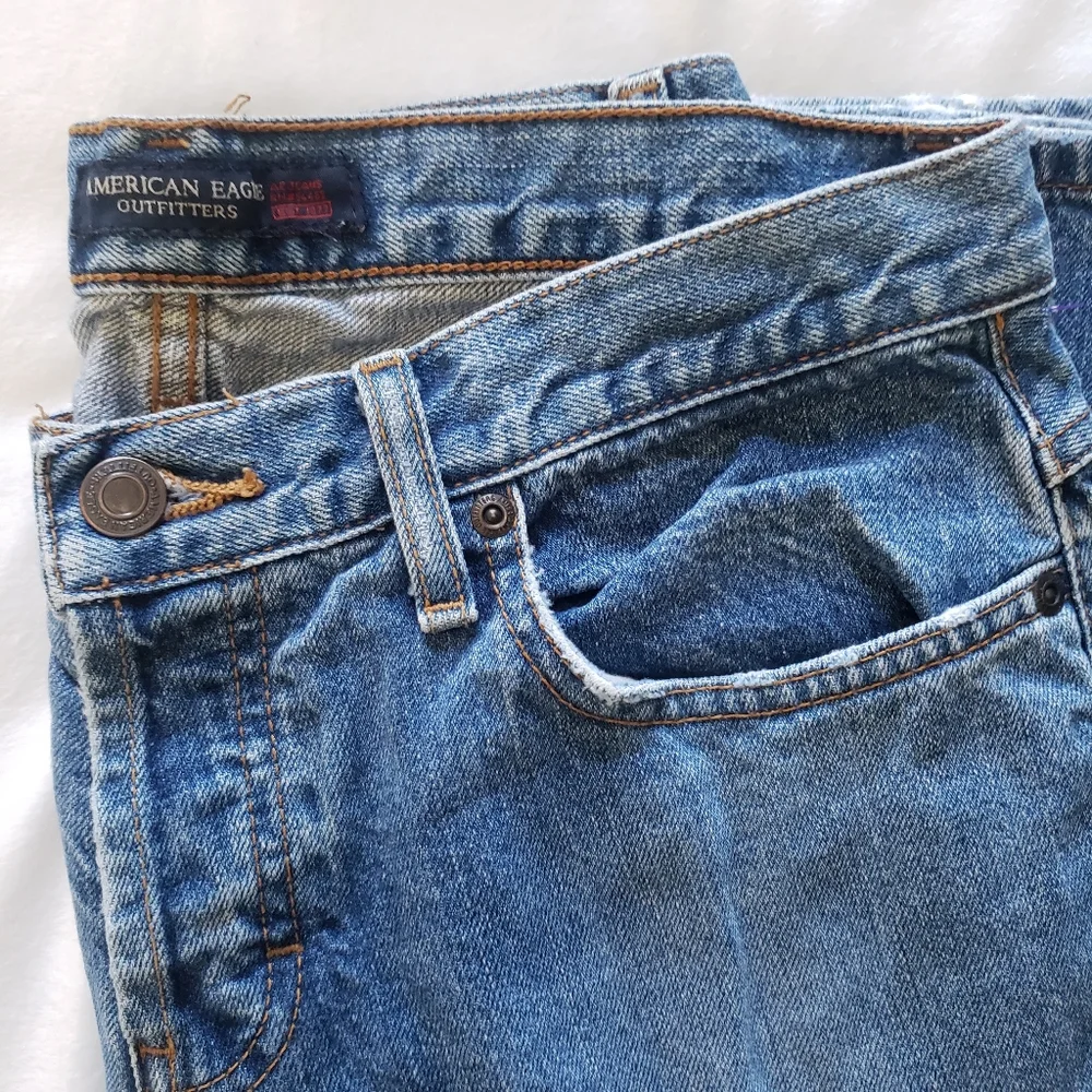 American Eagle Outfitters 6 Long, Blue 👖 Jeans. - Picture 4 of 14